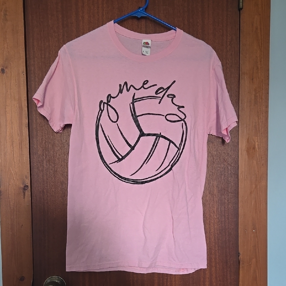 Fruit of the Loom Pink Gameday Tee